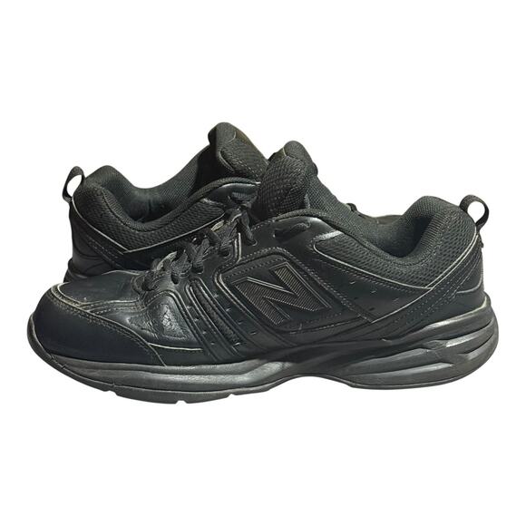 New Balance 409 MX409BK2 Men's 13 4E Extra Wide Black Leather Sneakers Walking - Picture 7 of 9